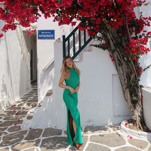 Meshki Green Maxi Dress - XS